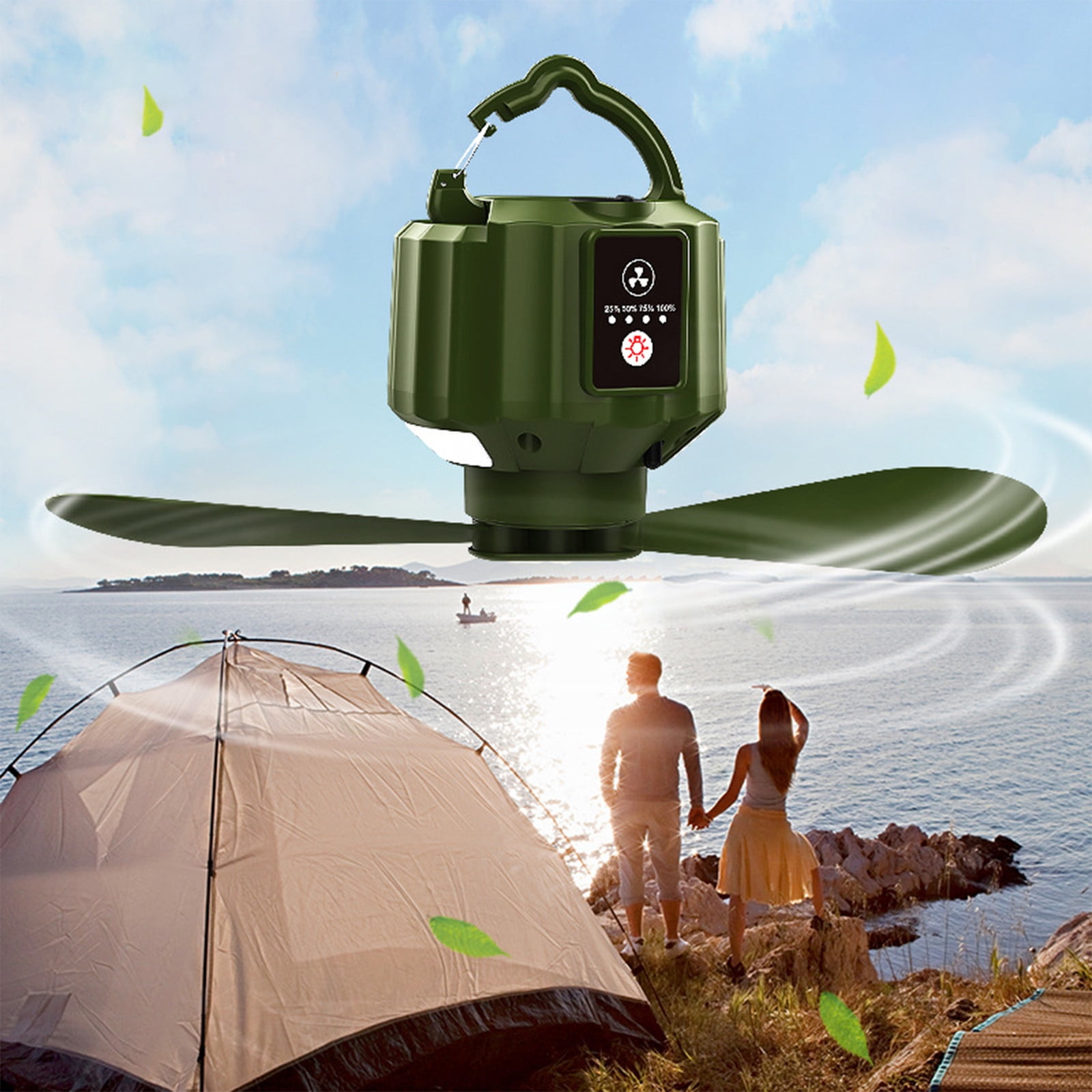 Tent cheap fan camping
