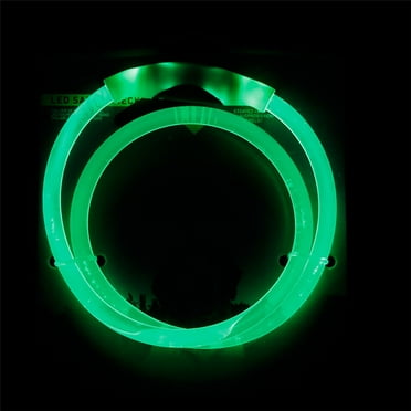 Kiplyki Multifunctional LED Dog Collar TPU Can Cut USB Rechargeable Lighting Collar