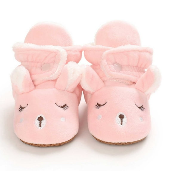 Kiplyki New Arrivals Toddler Shoes Christmas First Walker Boys Girls Infant Winter Warm Footwear BootsNewborn Prewalker