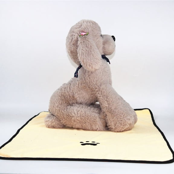 Kiplyki Pet Towel Super Absorbent Quick-drying Machine Washable Bag Cleaning Dog Towel