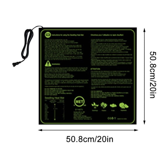 Kiplyki Plant Heating Pad Heating Pad Seed Germination and Growth Pad