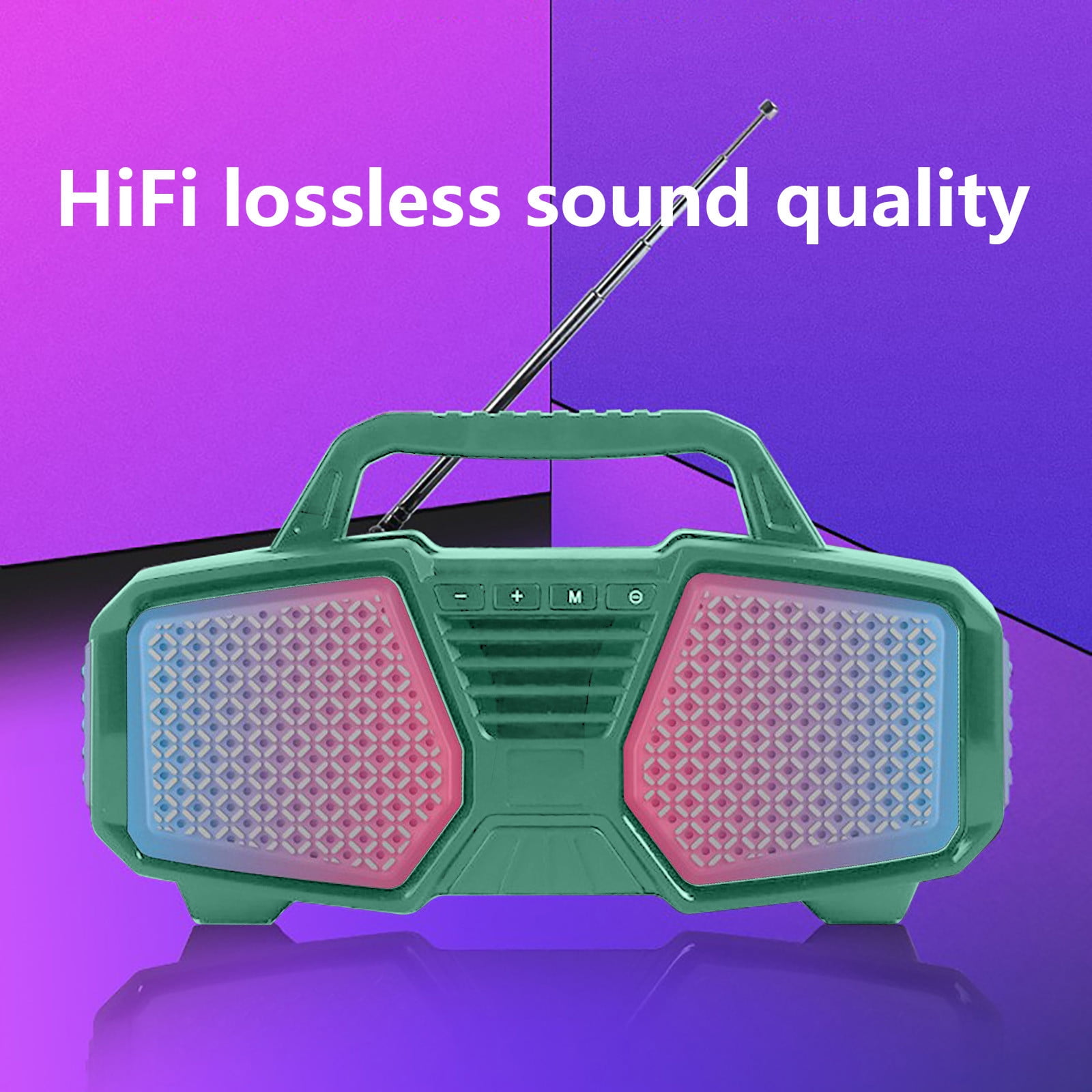 Kiplyki Portable Lights Bluetooth Audio Portable Speakers Indoor And