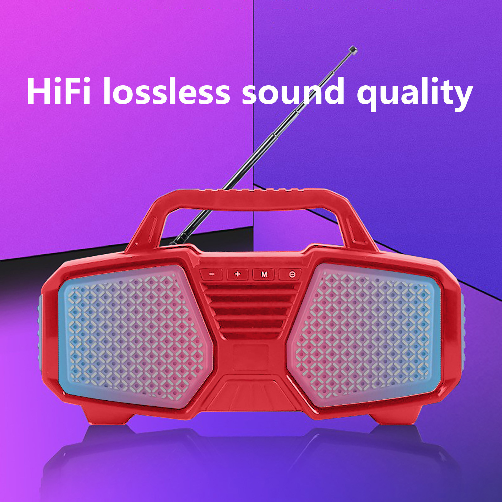 Kiplyki Portable Lights Bluetooth Audio Portable Speakers Indoor And Outdoor DJ Sound Stereo