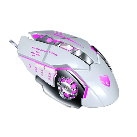 Kiplyki Professional Wired Gaming Mouse 6 Button 3200DPI LED Optical USB Computer Mouse