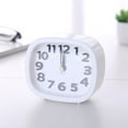 thumbnail image 1 of Kiplyki Rectangle Small Bed Compact Travel Quartz Beep Alarm Clock Cute Portable, 1 of 2
