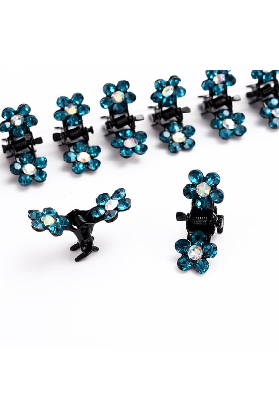 Rhinestone Side Clip Small Hair Clip Hair Claw Sim-ple Bangs Clip Top Clip Hair