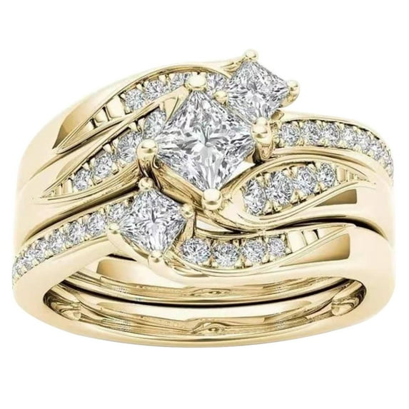 Kiplyki Ring Round Diamond Wedding Band Anniversary Size 5-11