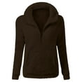 thumbnail image 1 of Kiplyki Save Big Women's Winter Coat Hooded Sweater Warm Wool Zipper Outwear, 1 of 2