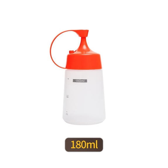Kiplyki Scale Squeezing Bottle Squeezing Plastic Bottle Dressing kitchen Oil Pot