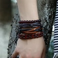 thumbnail image 1 of Kiplyki Set Bracelet Braided Leather Bracelet Hemp Rope Leather Bracelet, 1 of 5
