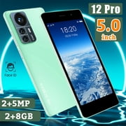 Kiplyki Smart Phone,12 Pro Android 5.1 Smartphone HD Full Screen Phone,Dual SIM Unlocked Smart Phone,2G RAM+8GB ROM,5.0 Inch Cellphones Mobile Phones