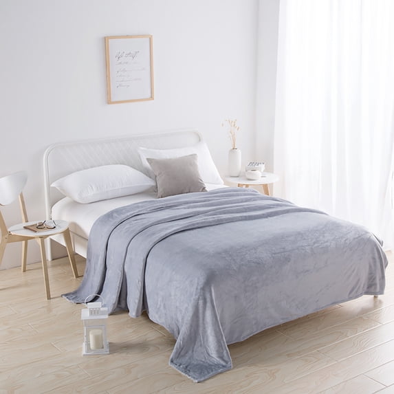 Kiplyki Soft Microfiber Flannel Blankets for Couch Bed Sofa Ultra Warm for All Seasons