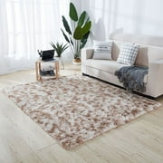 Kiplyki Soft Rugs Anti-Skid Shaggy Area Rug Dining Room Home Bedroom Carpet Floor
