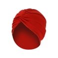 thumbnail image 1 of Kiplyki Stretchy Ladies Turban Plain Velvet Pleated Headband Hair Cover 6 Colours, 1 of 2