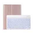 thumbnail image 1 of Kiplyki Suitable For IPad 7 / 8 / 9 Generation 10.2 (2019 / 2020 / 2021 / 10.5) Control Bluetooth Keyboard With Pen Slot Protective Cover, 1 of 1