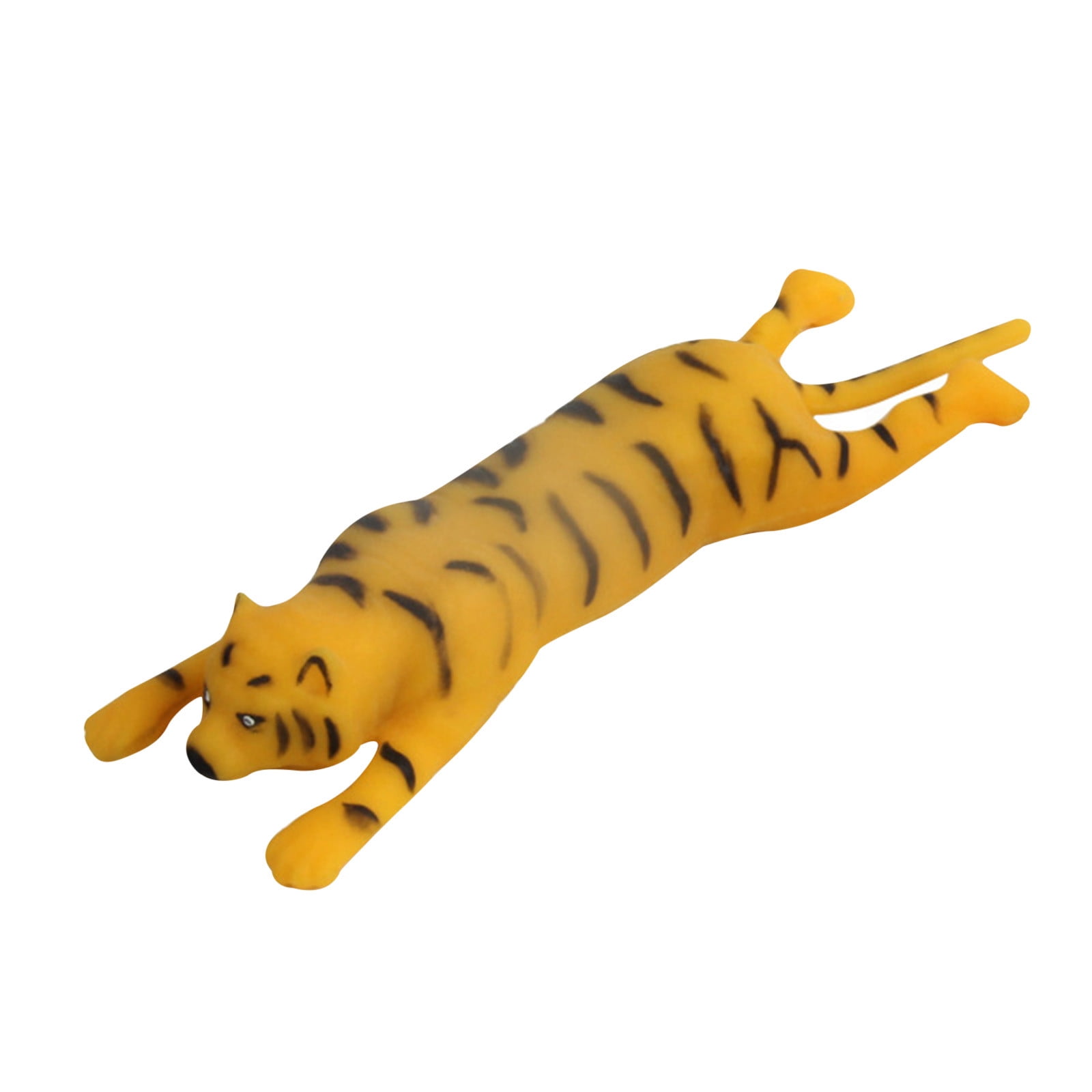 Kiplyki Tiger Cute Simulation Pulling Decompression Toy,Super Stretchy ...