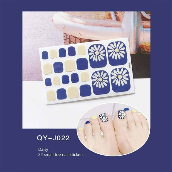 Kiplyki Toe Nail Stickers Toe Nail Stickers Nail Stickers
