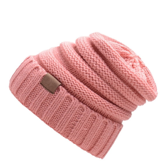 Kiplyki Unisex Hip Hop Hat Warm Winter Wool Knit Ski Beanie Skull Slouchy Caps Hat