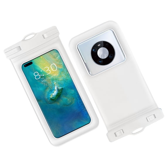 Kiplyki Universal Phone Pouch IPX8 Phone Case For Beach Underwater Cellphone Dry Bag With Lanyard Fits All Phones Up To 7.2IN