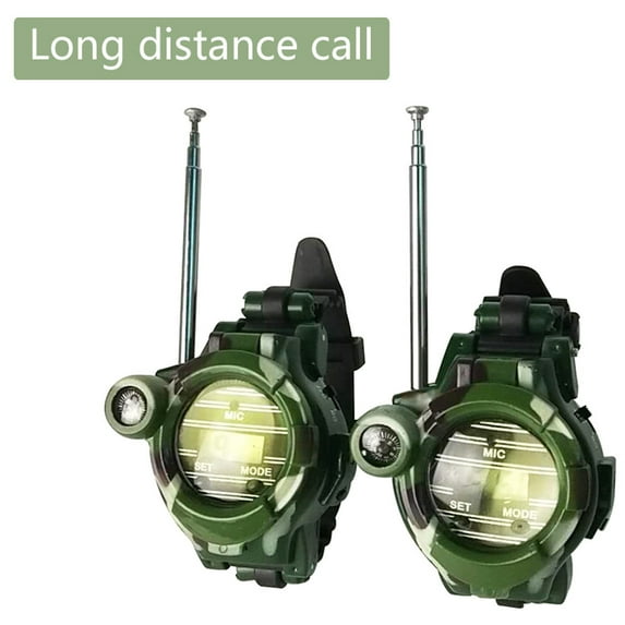 TRIHIY Watch Walkie Talkies For Kids Two-Way Radio Transceiver 7 In