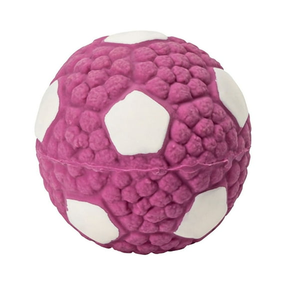 Kiplyki 1 Piece Of Pet Toy Dog Toy Latex Rugby Tennis Dog Sounding Pet Toy锛坰mall锛?ACTIVE