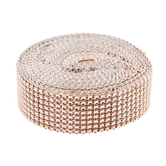 Kiplyki 10 Yard Acrylic Rhinestone Diamond Ribbon for Wedding, Birthday Decorations