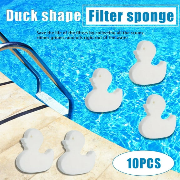 Kiplyki 10Pc Oil-Absorbing Sponge Devours Scum Grime From Pools Filter For Swimming Pool
