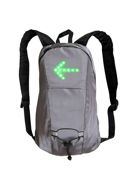 Kiplyki Wholesale 15L Safety Cycling LED Wireless Remote Control Turn Signal Lamp Backpack Bag