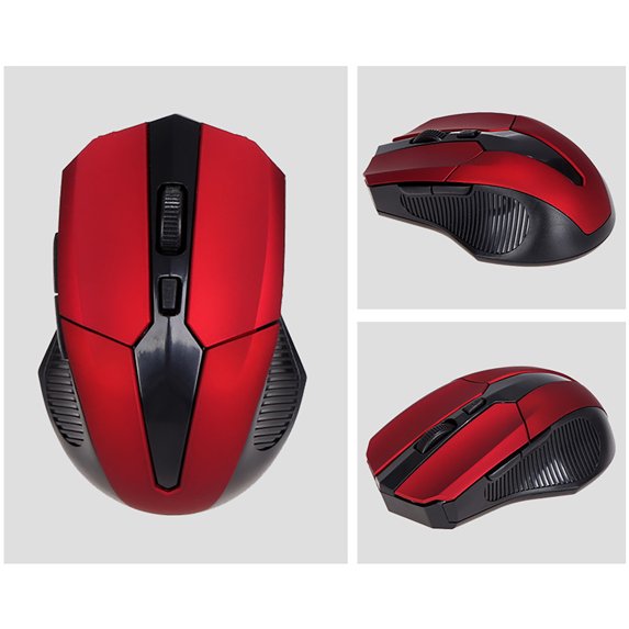 Kiplyki Wholesale 2.4GHz Wireless Mouse 2400DPI USB Optical Scroll Mice For Tablet Laptop Computer