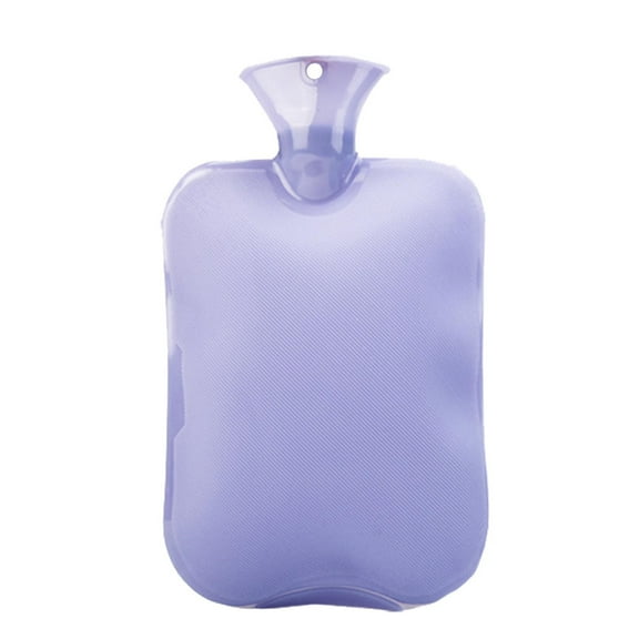 Kiplyki 2L Ribbed Hot Water Bottle, Water Injection Hot Water Bottle