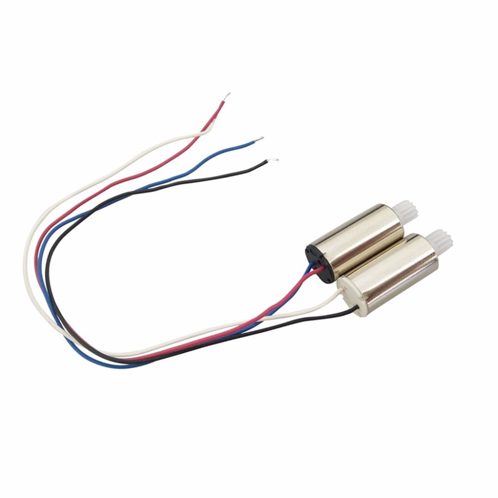 Kiplyki Wholesale 2PCS Motor For SYMA X23 X23W Aircraft Spare Parts Drone Reversing Motor Walmart Business Supplies
