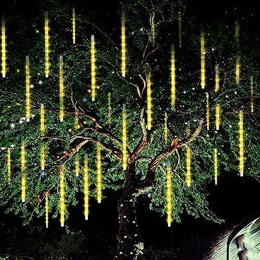 Kiplyki 30CM Party LED Lights Shower Rain Snowfalls Christmas Tree Garden Outdoor
