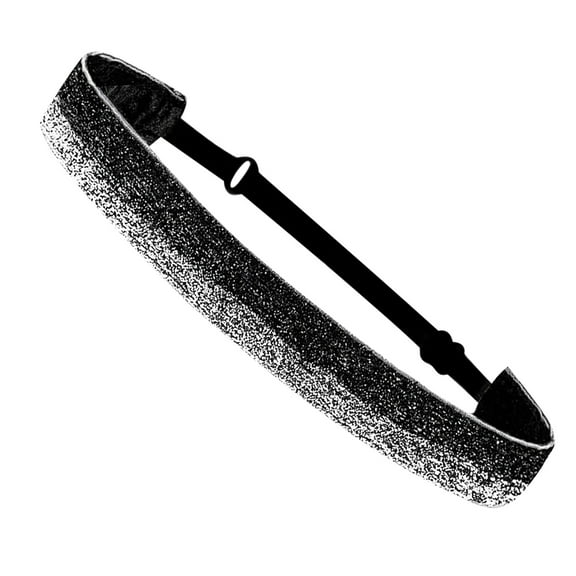 Kiplyki Adjustable Non Slip Head Hair Glitter Cute Elastic Headwear Sport Yoga Headband