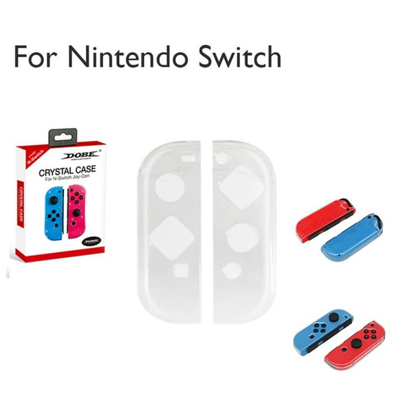 Kiplyki Anti-Scratch Ultra-Thin Tpu Clear Protective Cover Case For N-Switch Joy-Con