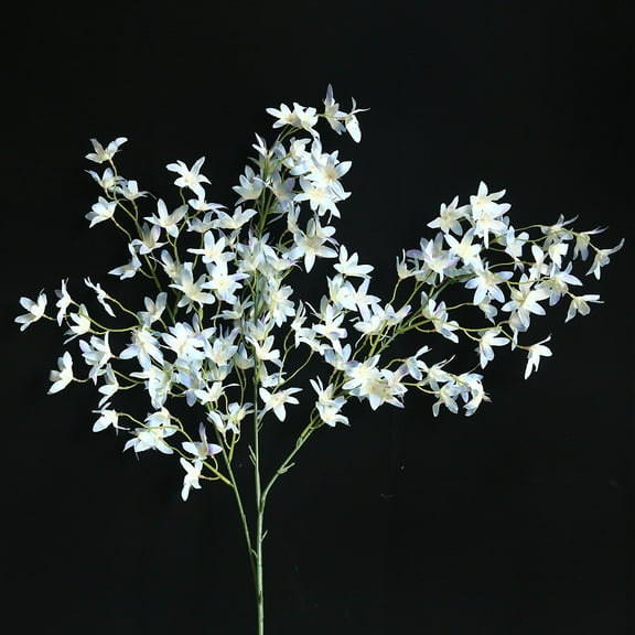 Kiplyki Artificial Flower Dancing Orchid Fake Flower Home Wedding Party Floral Decor