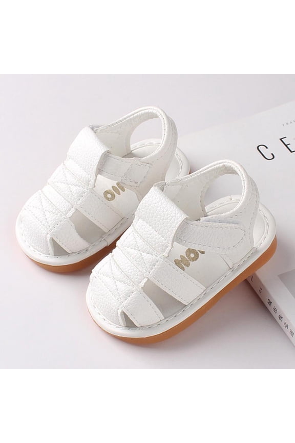 Kiplyki Baby Boys Girls Sandals Footwear Cute Summer Flat Shoes Infant First Walkers