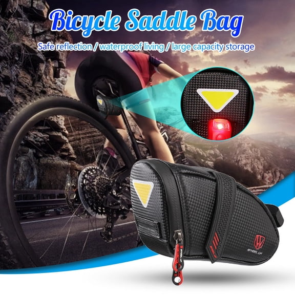 Kiplyki Bike Seat Bag Waterproof Bicycle Saddle Bag Under SeatCycling Seat Pack