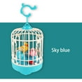 thumbnail image 1 of Kiplyki Mini Voice-Activated Birds Birdcage Toys, Chirping & Wings Fluttering Parrot Animals Toy Gifts for Baby Toddler Kids Children, 1 of 3