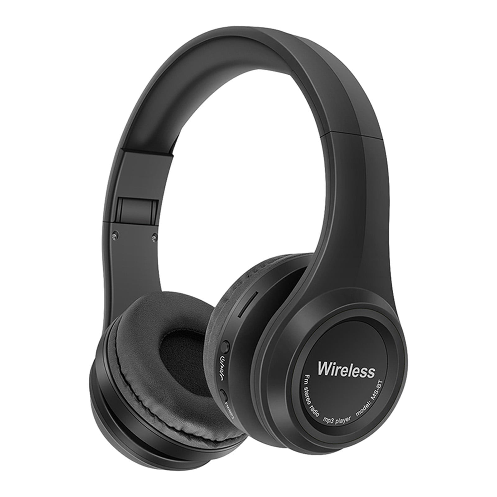 Kiplyki Wholesale Bluetooth Headphones Over Ear Foldable Wireless And Wired Stereo Headset For Cell Phone PC Soft Earmuffs Light Weight For