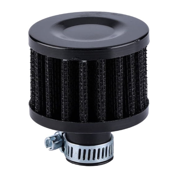 Kiplyki CARBON FIBRE HIGH QUALITY MINI CRANKCASE OIL AIR BREATHER FILTER 12mm
