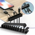 thumbnail image 1 of Kiplyki Cable Clip Self Adhesive Cord Holder Cord Organizer Charger Cable Management For Organizing Home Office, 1 of 6