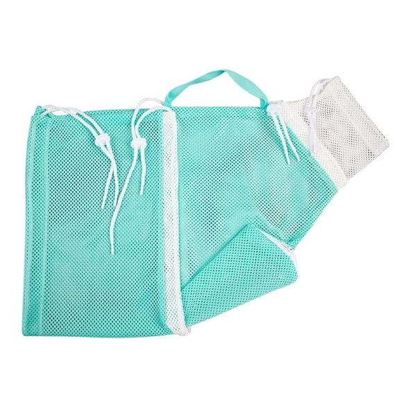 Kiplyki Cat Shower Net Bag Adjustable Multifunctional Breathable Anti-Bite Injection