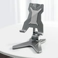 thumbnail image 1 of Kiplyki Cell Phone Holder, Retractable Base Foldable Tablet Stand Mobile Phone Mount For Desk Compatible Most Smartphones And Pad, 1 of 2