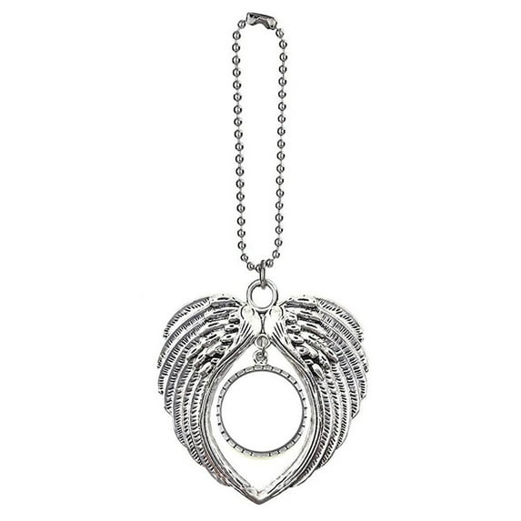Kiplyki Christmas Tree In Memory Angel -Wings Ornament Photo Frame Hanging Decor Fun Gift