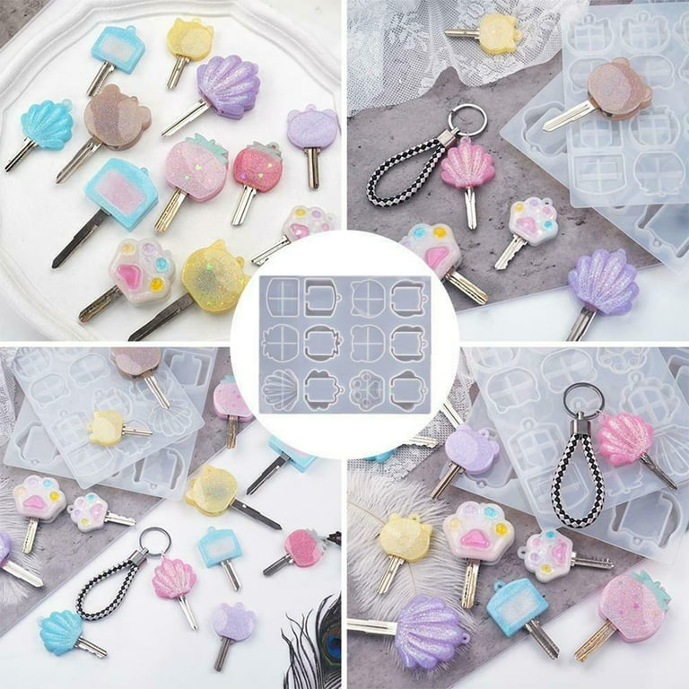 Silicone Mould Resin Molds Keychains Moth Silicone Mold Keychain