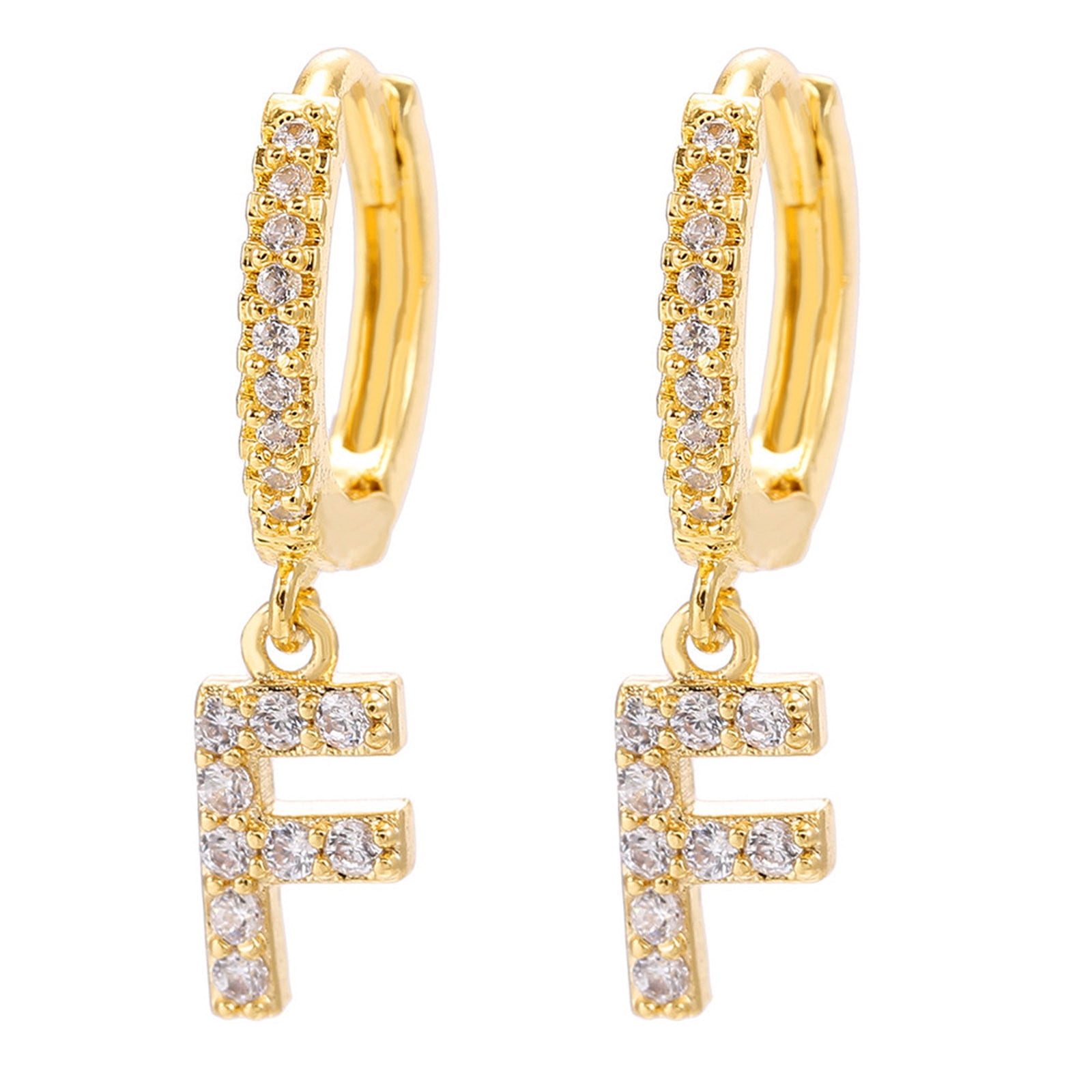 Kiplyki Wholesale Dainty Gold Plated Initial Hoop Earrings Letter Alphabet Dangle Fashion Sparkly Rhinestone Pendant Drop For Women Valent b93aa661 9100 4ad9 b6bf 7108b4ebcbc1.631b4d27ca9d878690a19ace0aa190ef