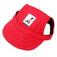 thumbnail image 1 of Kiplyki Dog BaseCap Outdoor Pet Sun Hat Summer Canvas Visor Puppy, 1 of 3
