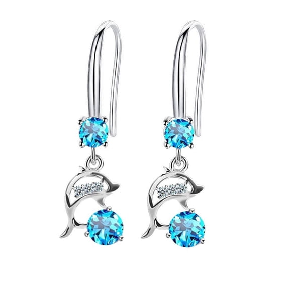 Kiplyki Wholesale Earrings Ladies Earrings Temperament Crystal Diamond Earrings