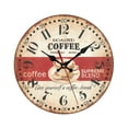 thumbnail image 1 of Kiplyki European Style Creative Wooden Living Room Bedroom Decoration Round Wall Clock, 1 of 3