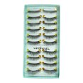 thumbnail image 1 of Kiplyki Eyelashes 3D 3D Eyelashes Thick Eyelashes 10 Pairs Pack High-grade Fiber, 1 of 6